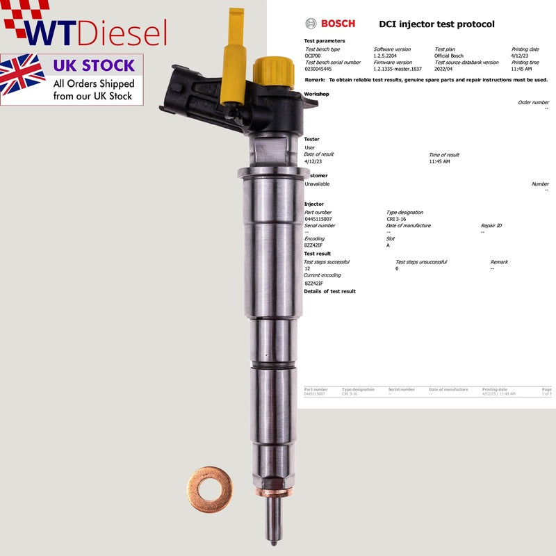 Trafic II Diesel Injector