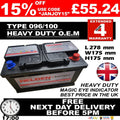 Transit Mk7 Heavy Duty Van Battery